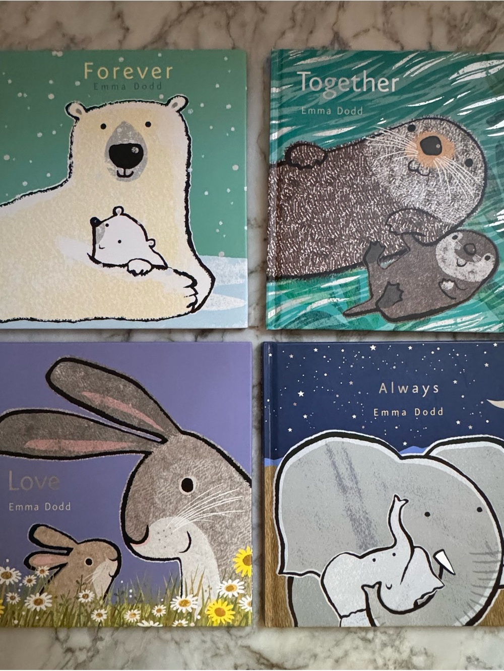 Children's Hardcover Emma Dodd Book Set - Forever, Together, Love, and Always